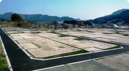 船越・田の浜地区復興事業第1団地新設工事