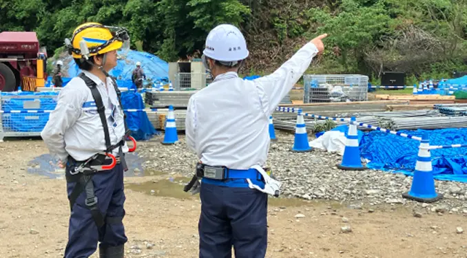 作業所巡視とパトロールの徹底